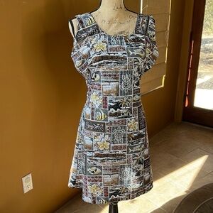 NWOT Rima Beach World Beachwear Hawaiian Dress Size Large